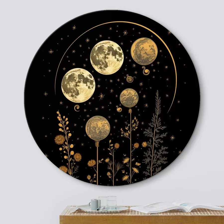 Glezna Mēness ziedu mirdzums r42298