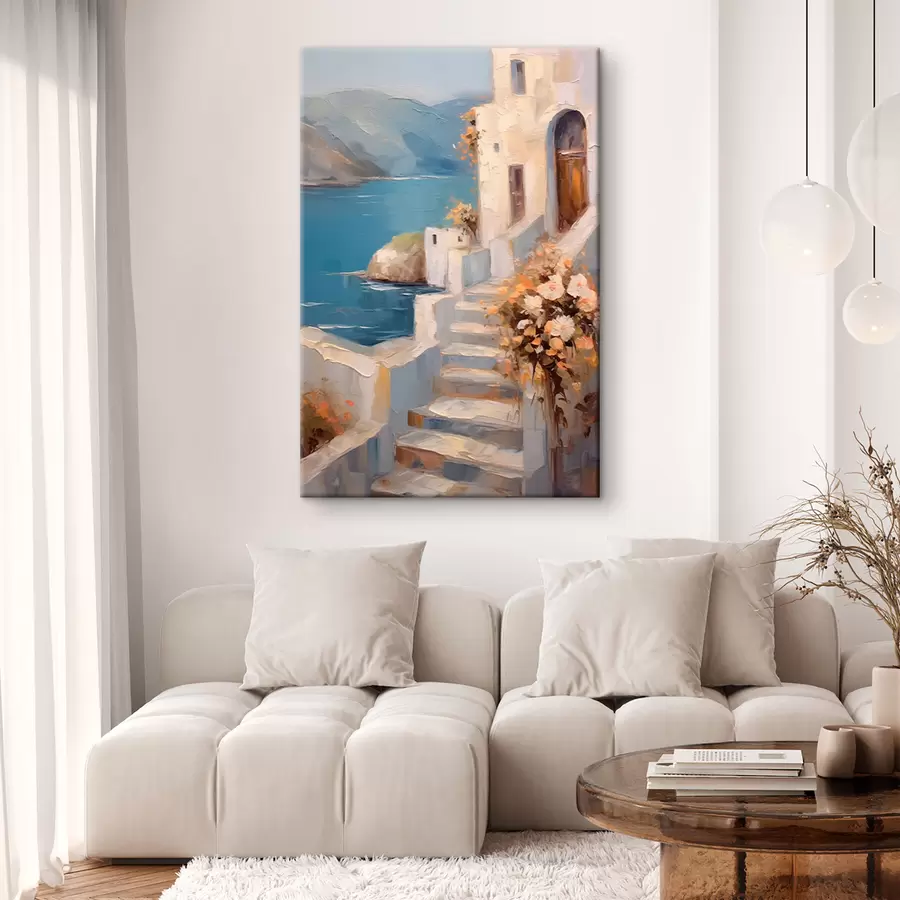 Glezna Māja piekrastē s42316