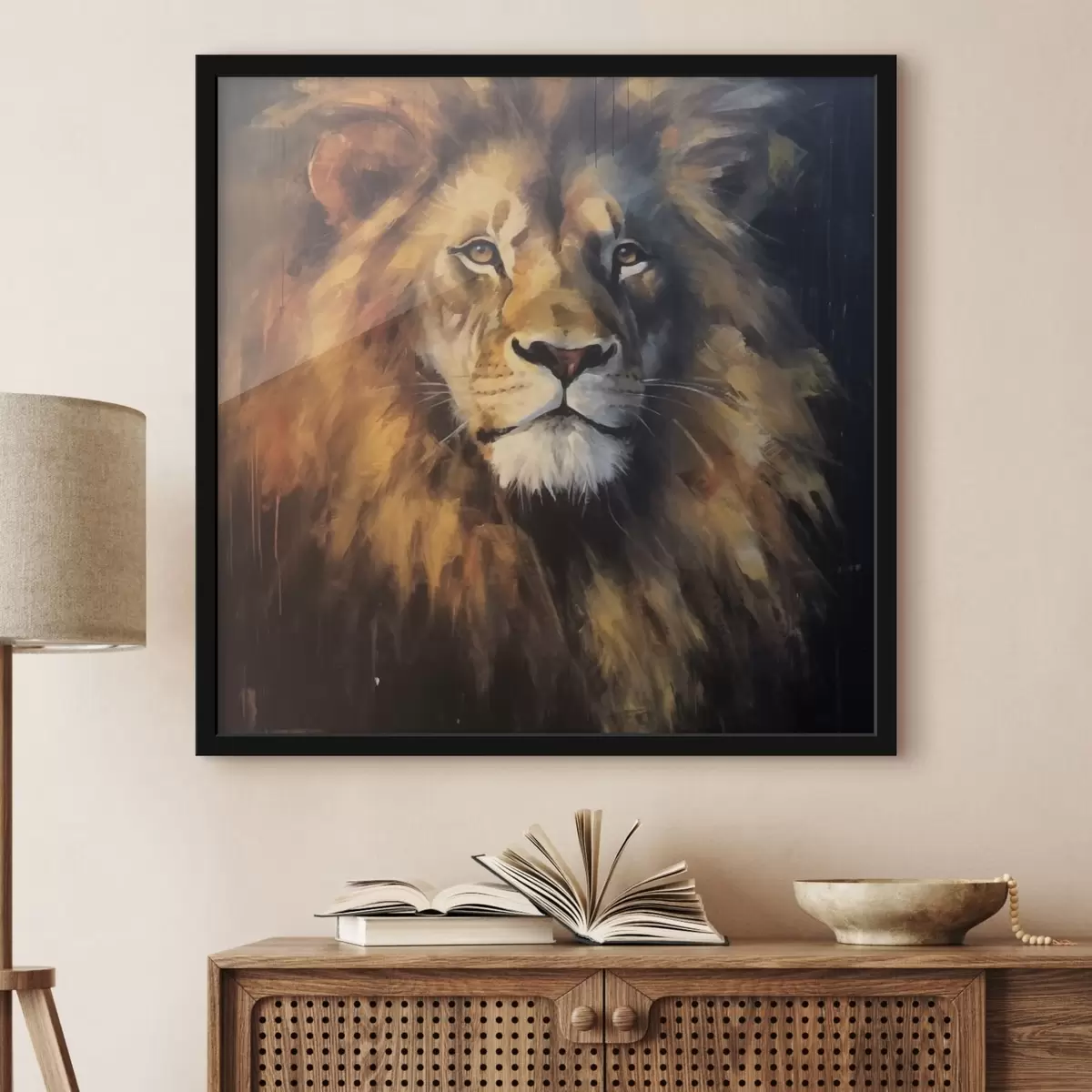 Plakāts Lion f42303