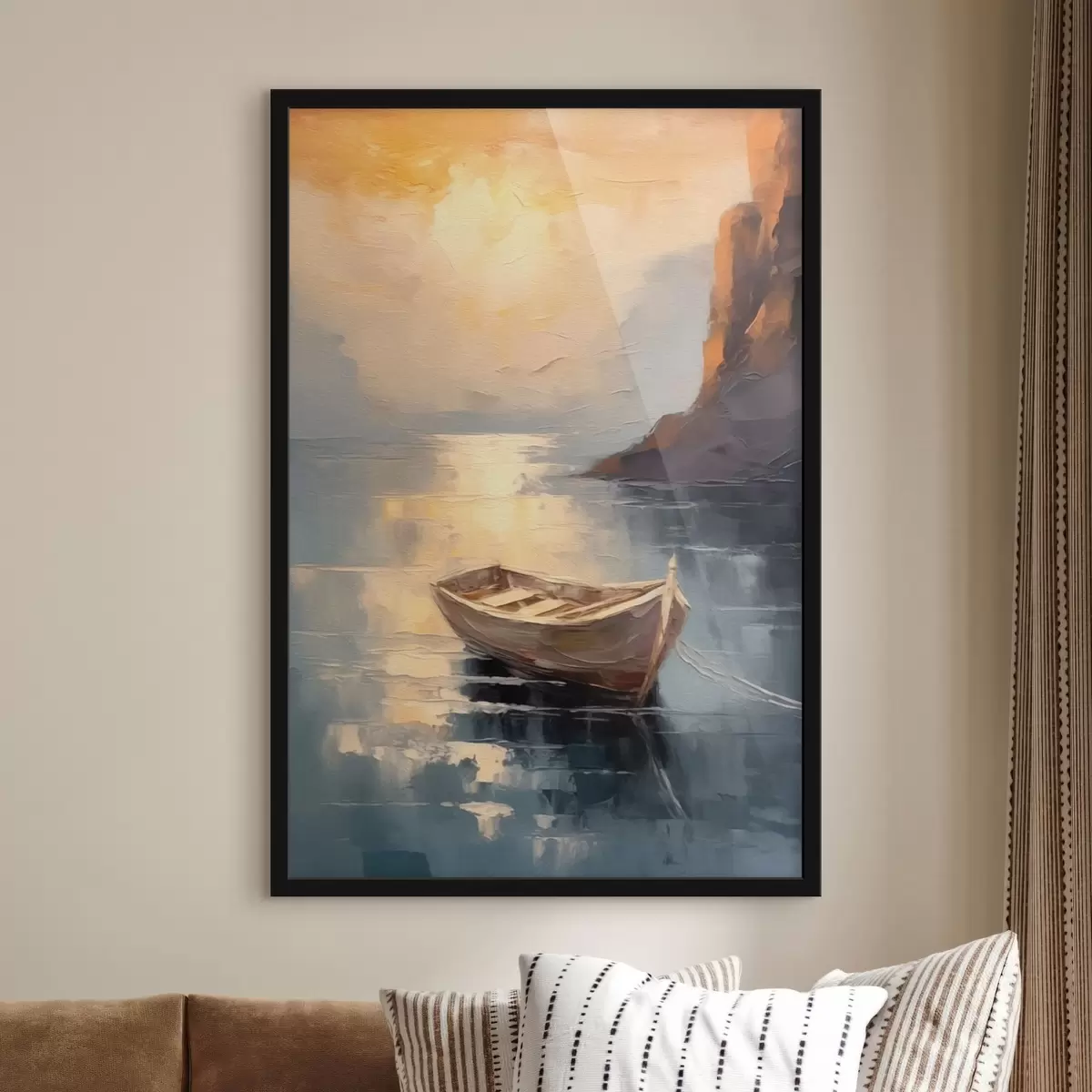 Plakāts Laiva un piekraste f42309