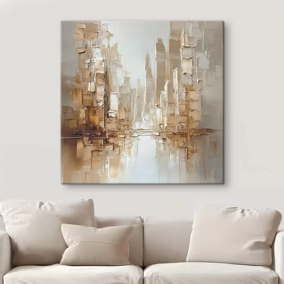 Glezna Abstrakcija ar otas triepienu imitāciju s42132