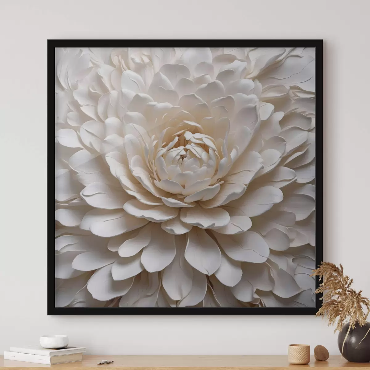 Plakāts Lieli abstrakti ziedlapiņas f42131