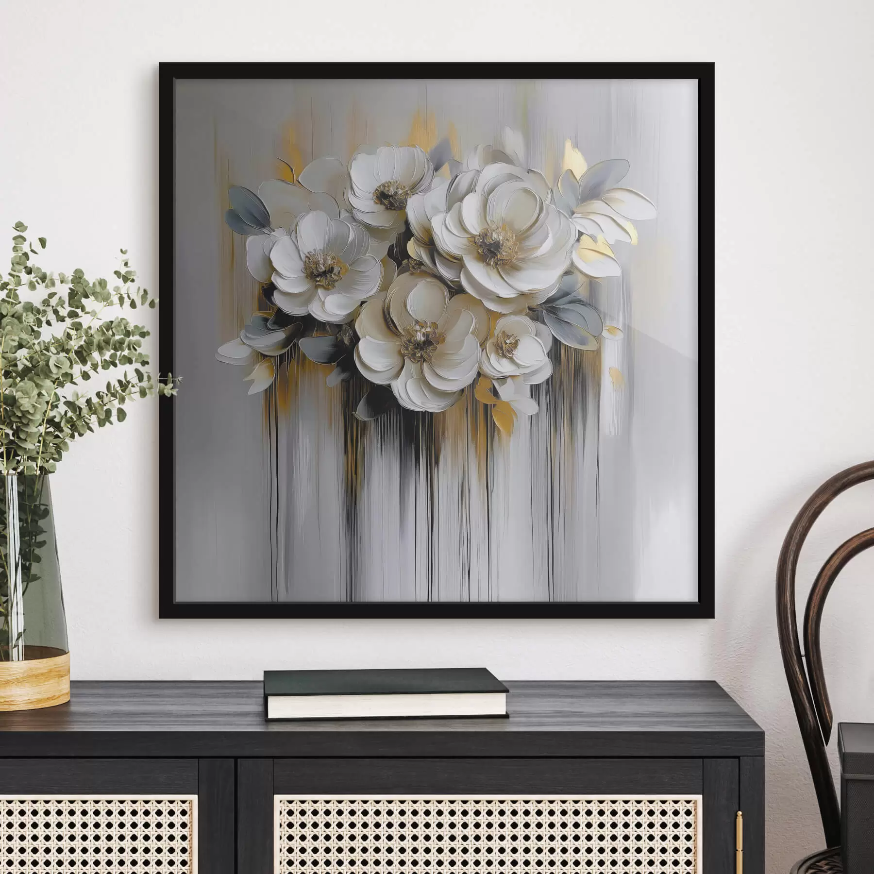 Fototapetes Abstrakti ziedi f42244