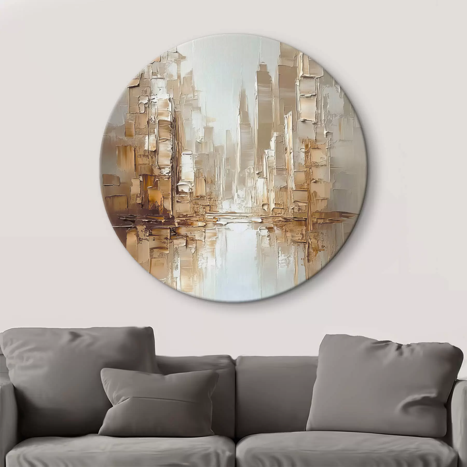 Glezna Abstrakcija ar otas triepienu imitāciju r42132