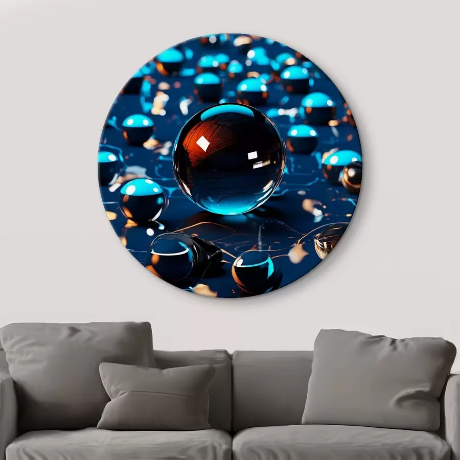 Glezna Melnās bumbiņas r41030