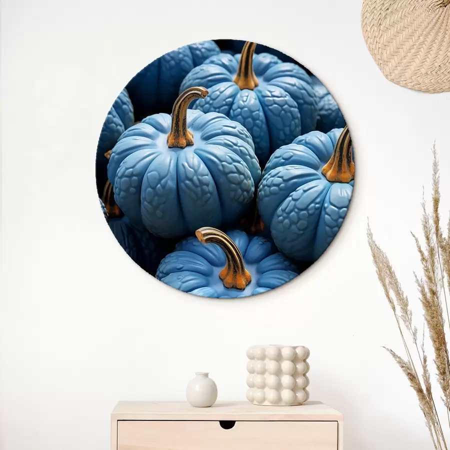 Glezna Zilie ķirbji r41236