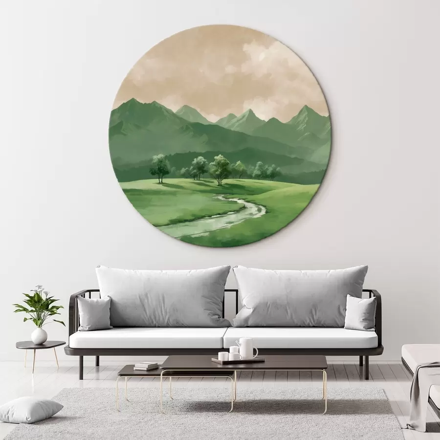 Fototapetes Ceļš uz kalniem r41308