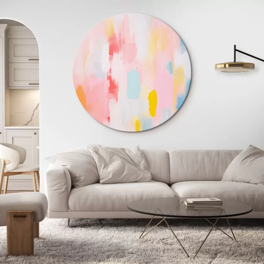 Glezna Abstrakcijas krāsu triepieni modernā stilā r41331