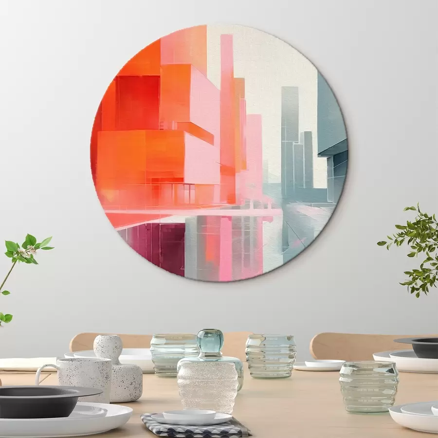 Glezna Pilsētnieciskais abstraktais minimālisms r41333