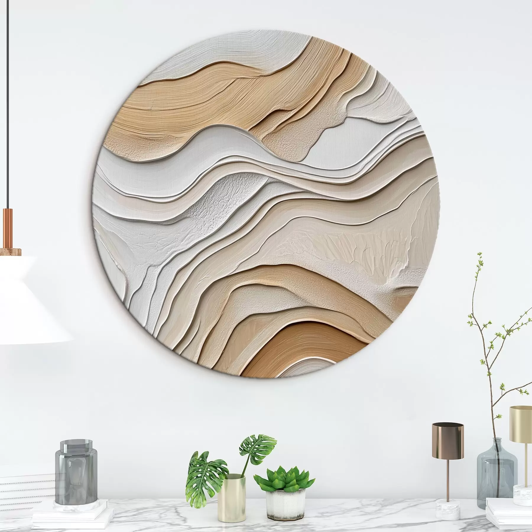 Glezna Abstrakcija ar faktūras imitāciju r41350