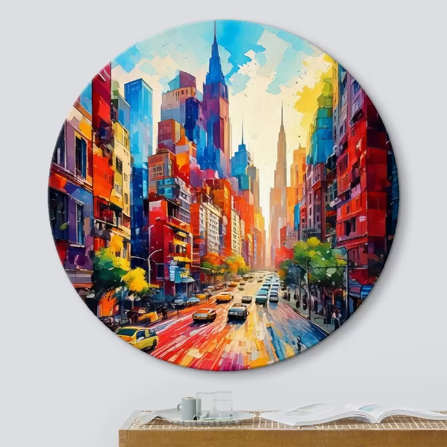 Fototapetes spilgta pilsēta r41408