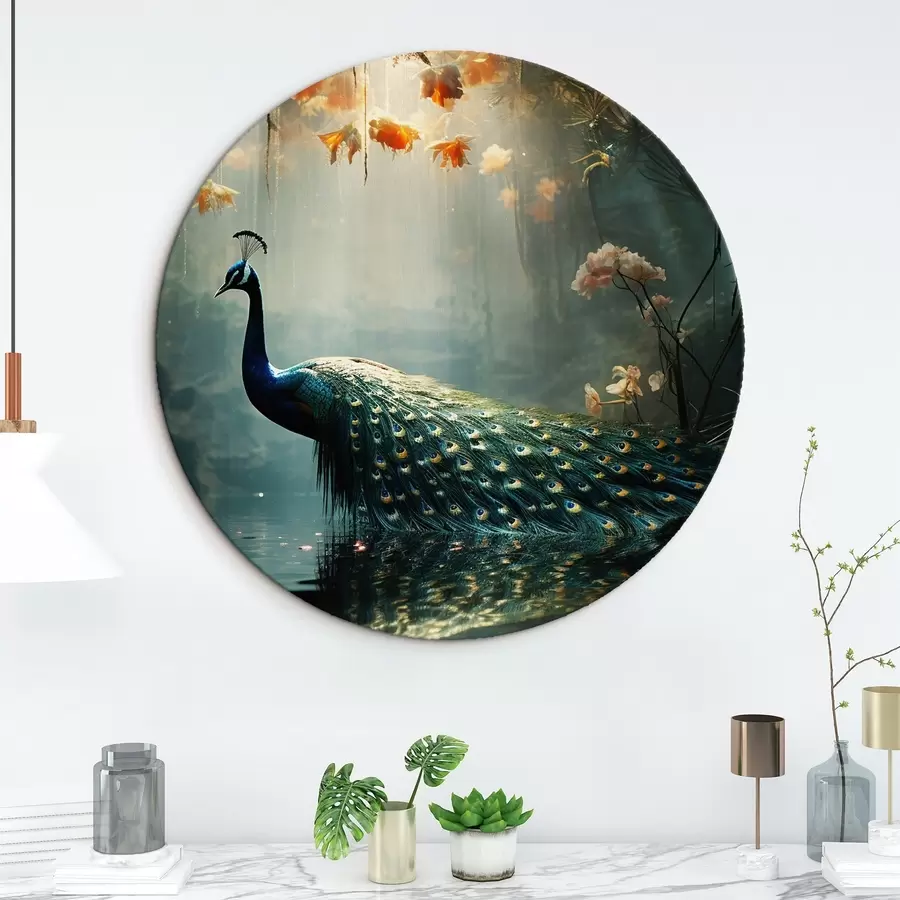 Glezna Lielisks pāvs r41425