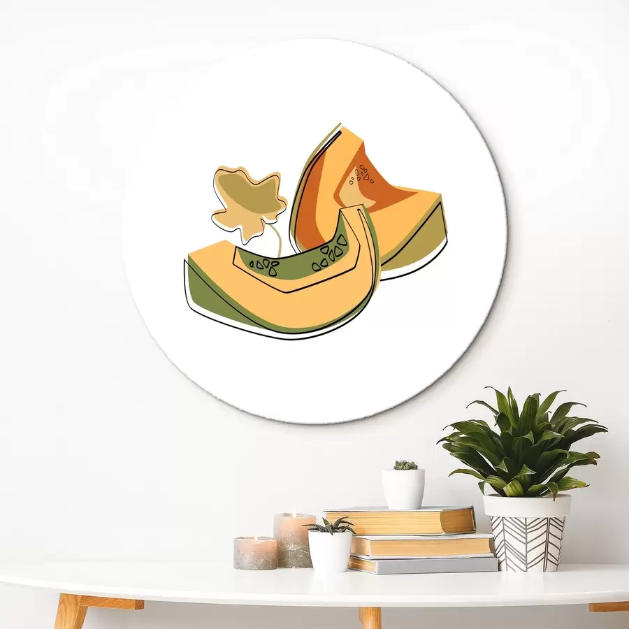 Glezna Lineārs melones zīmējums, abstrakcija r41466