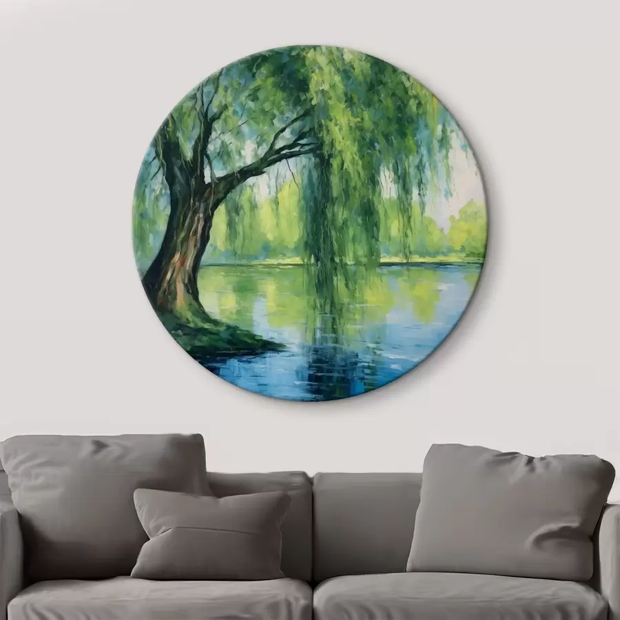 Glezna Vītols pie upes r41493