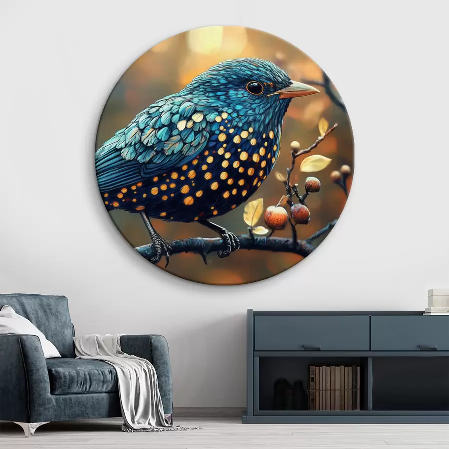 Glezna Liels spilgts putns r42329