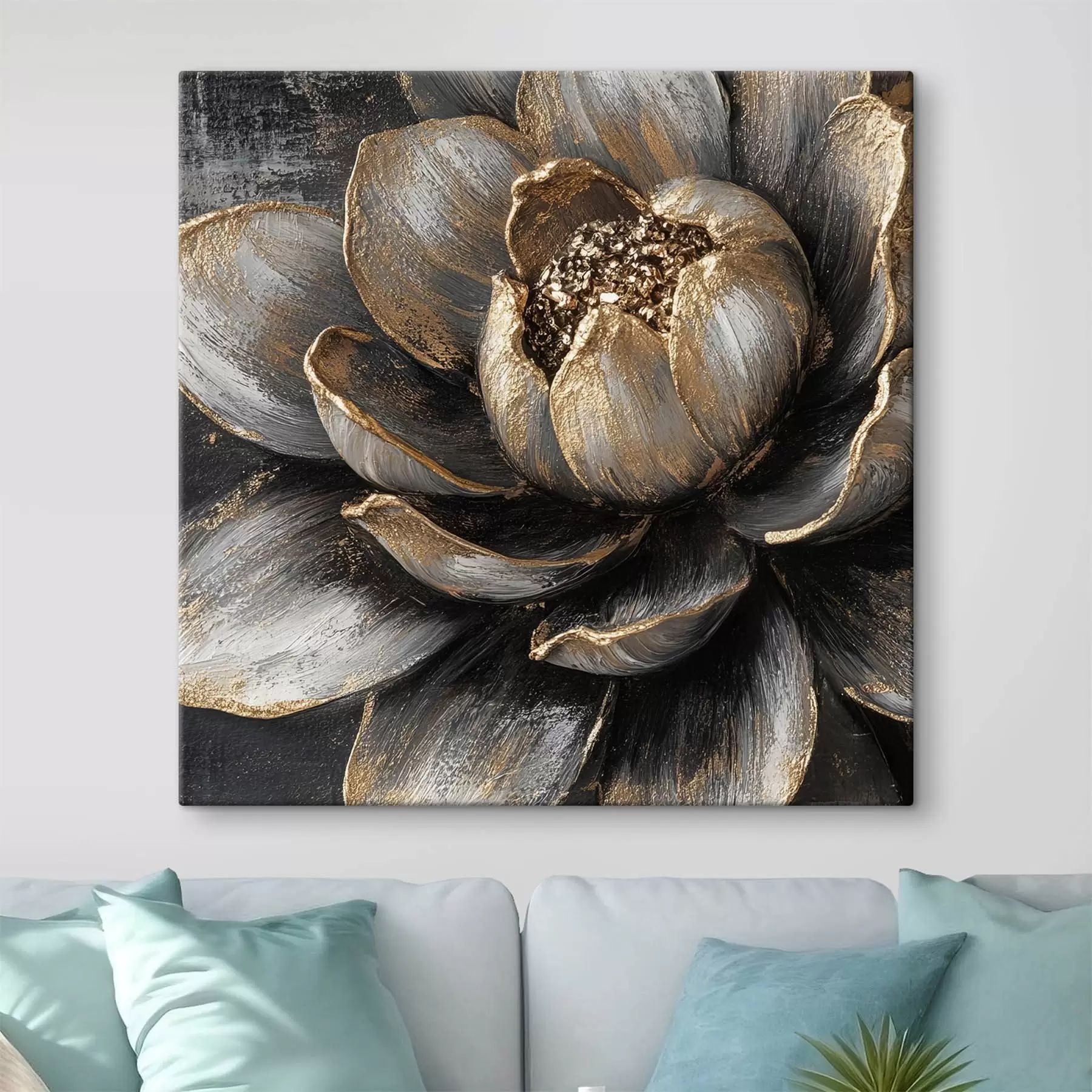 Fototapetes Liels krāšņs zieds s42182