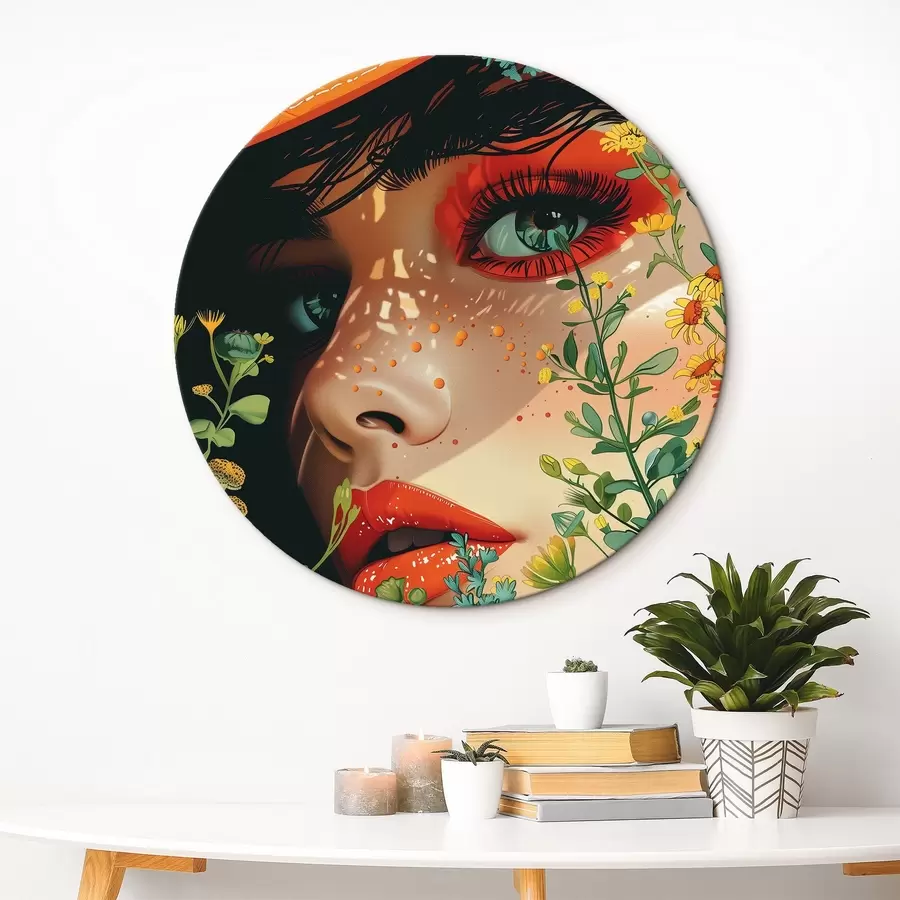 Glezna Spilgts meitenes izskats r42082