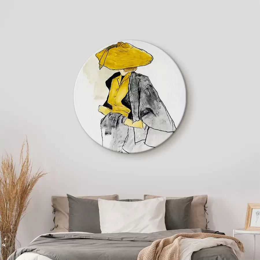 Glezna Piedurkne, žests un cepure r00194