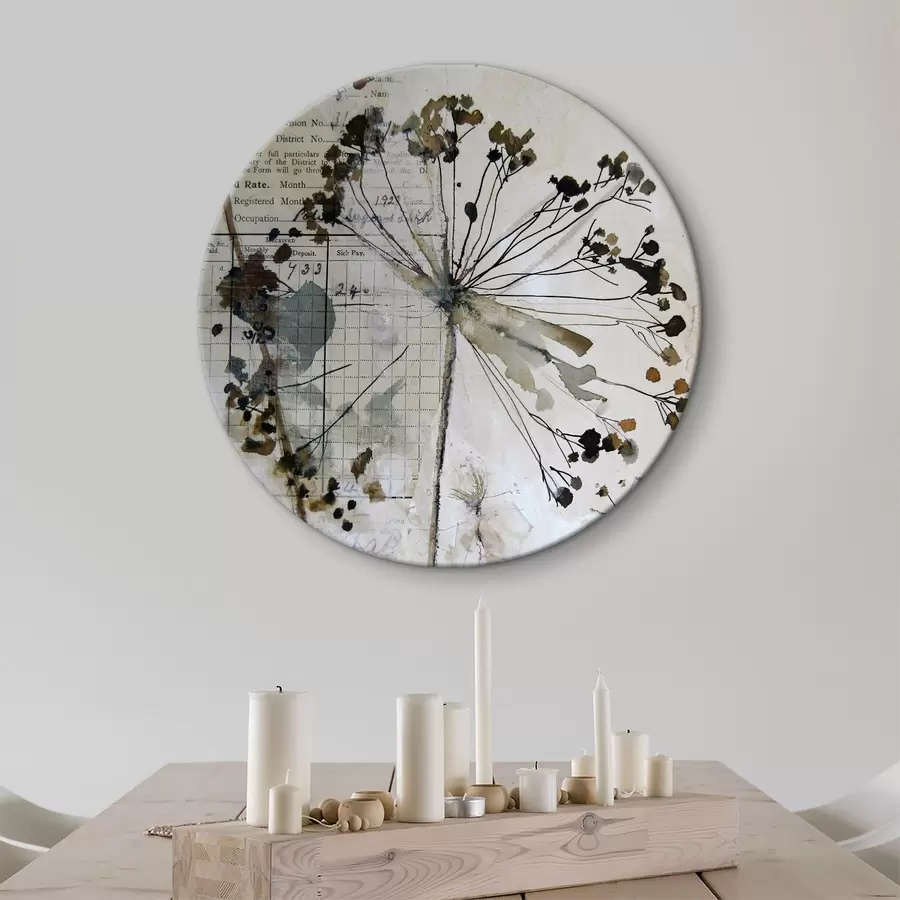 Glezna Augs, zariņš e koks r01916