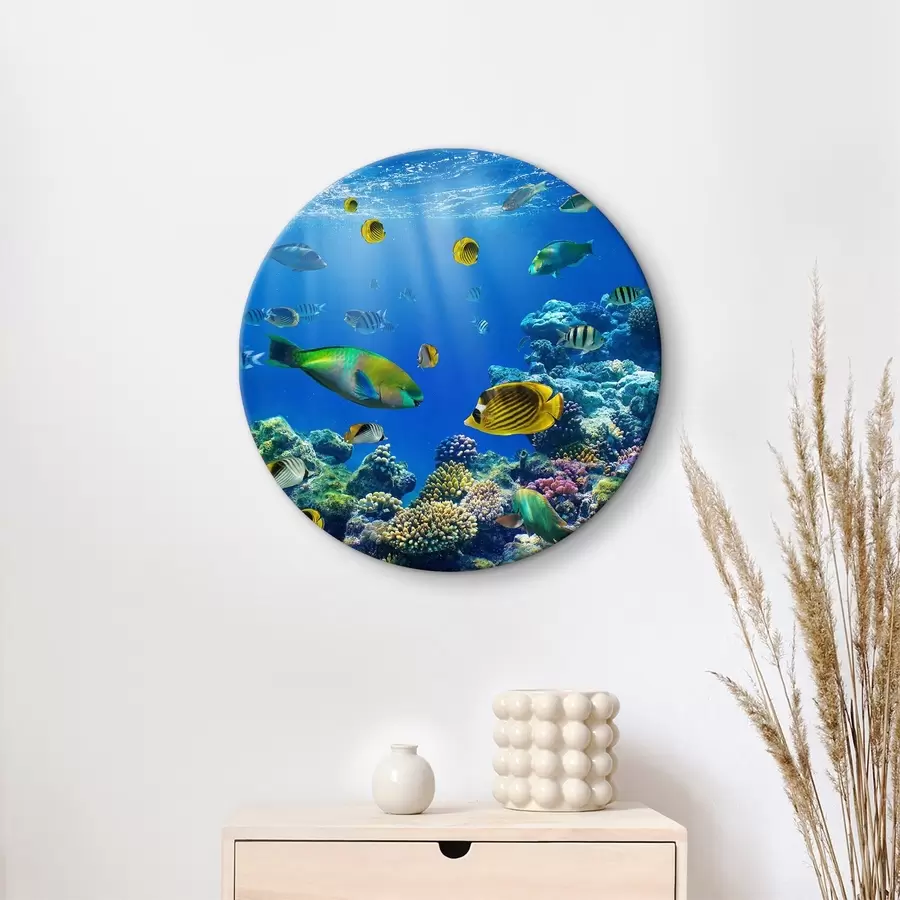 Glezna Ūdens, zilā un dabiskā vide r08470