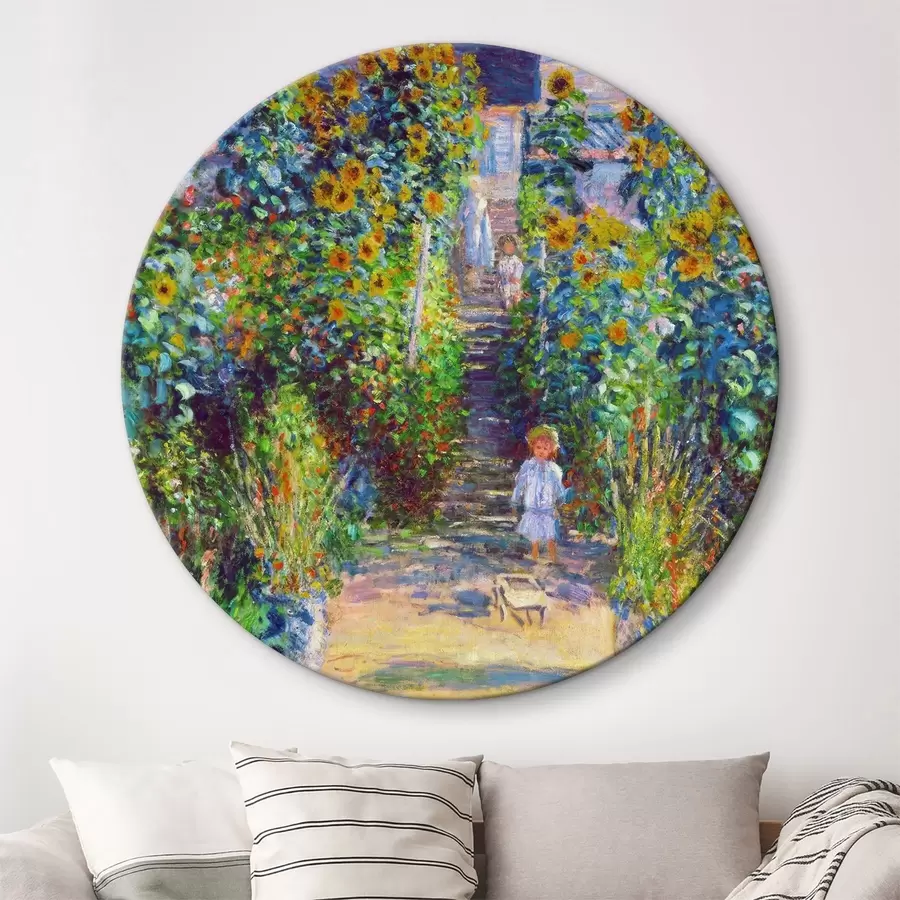 Glezna Mākslinieka dārzs Vetheuilā r11686