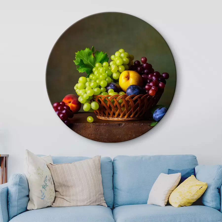 Glezna augļu grozs r31114