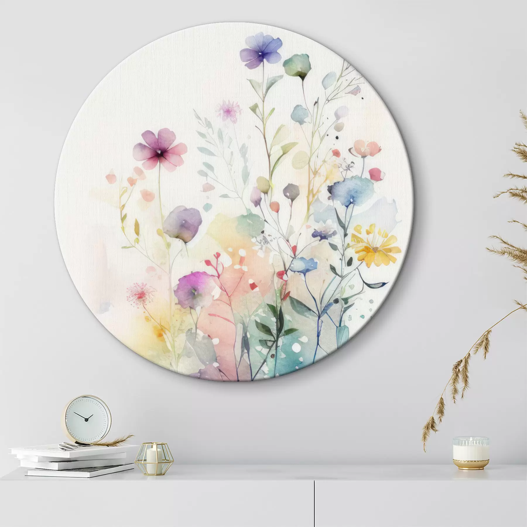 Glezna Akvareļu ziedi r31227