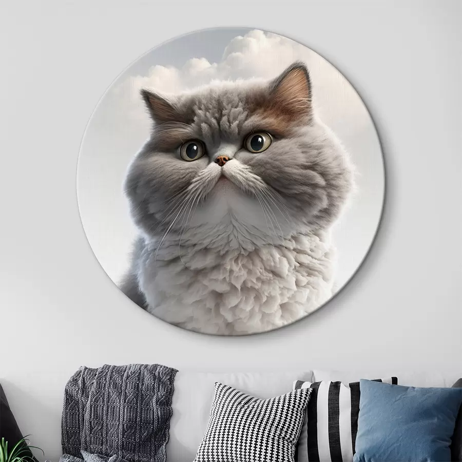 Glezna Pūkains kaķis r32796