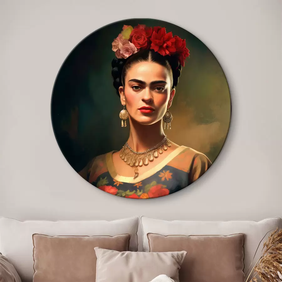 Glezna Majestātiskā Frida Kahlo r32863