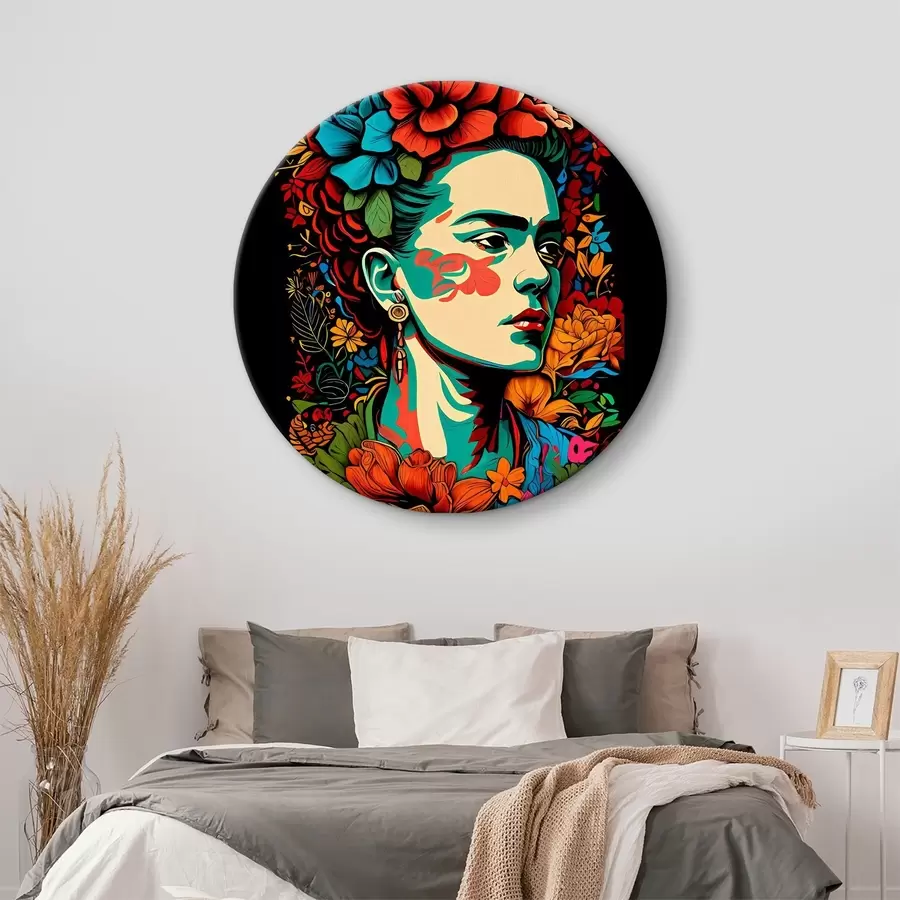 Glezna Frida Kahlo modernā stilā r32867