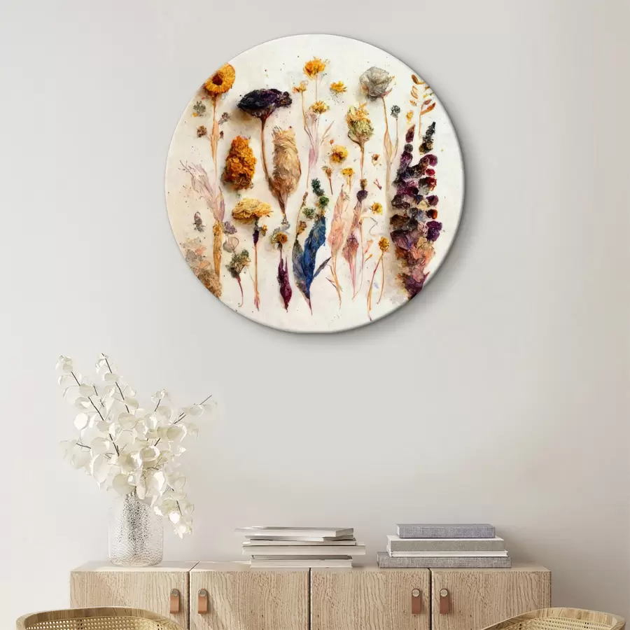 Glezna Burvju žāvēti ziedi r33687