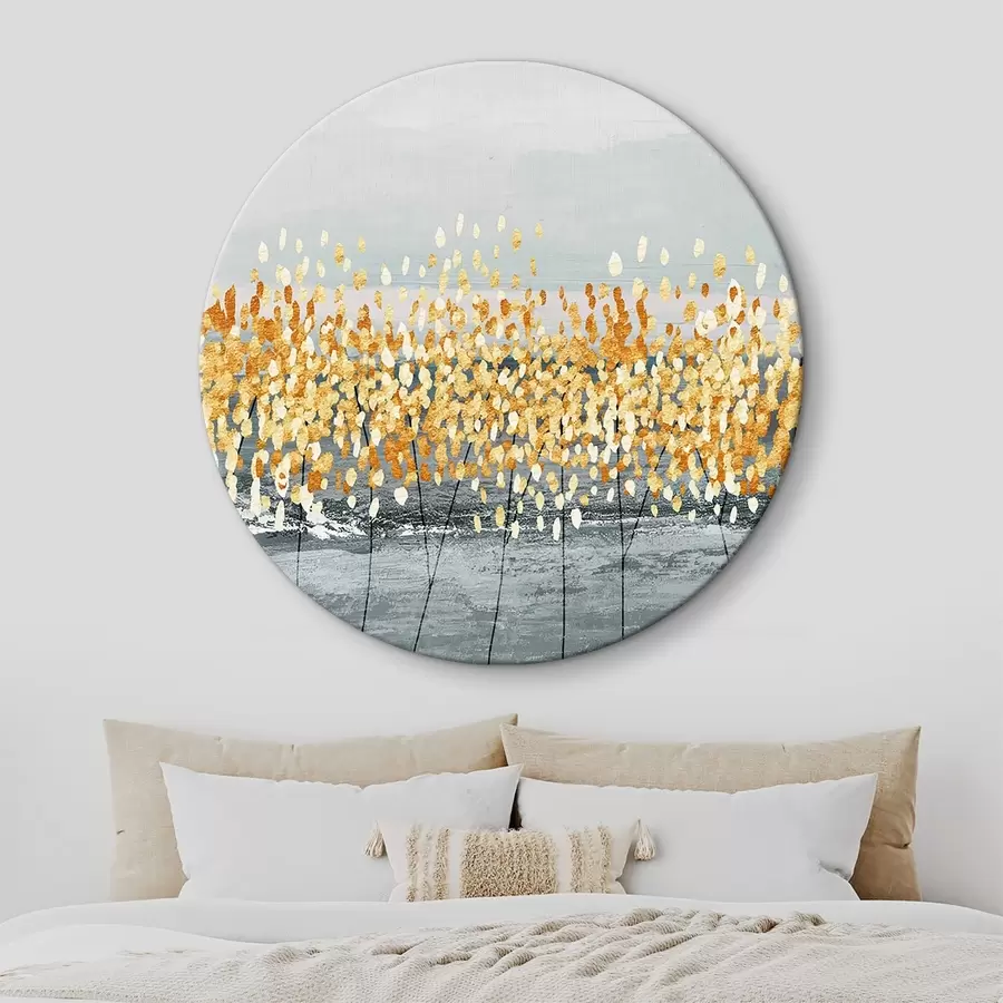 Glezna Zariņi uz pelēka fona r34141