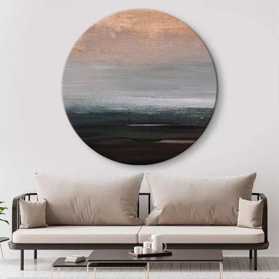 Glezna minimālisma abstraktā ainava r35163