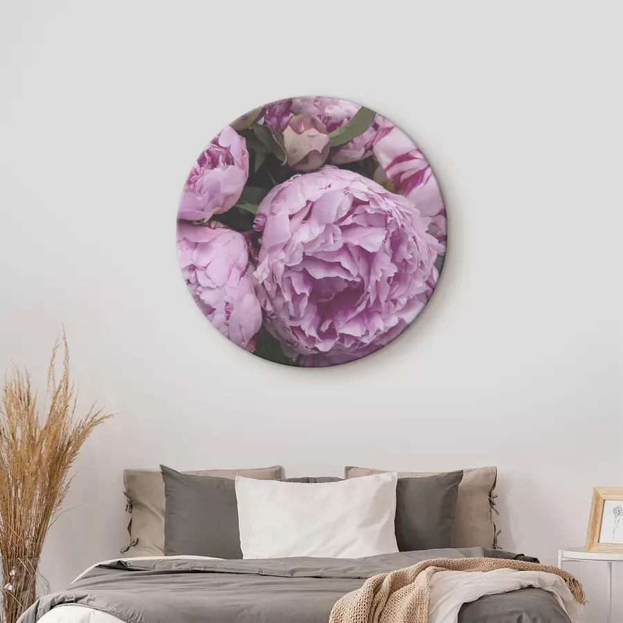 Glezna violetas peonijas r35250