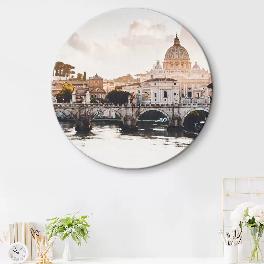 Glezna Romas vecpilsēta, arhitektūra r35626