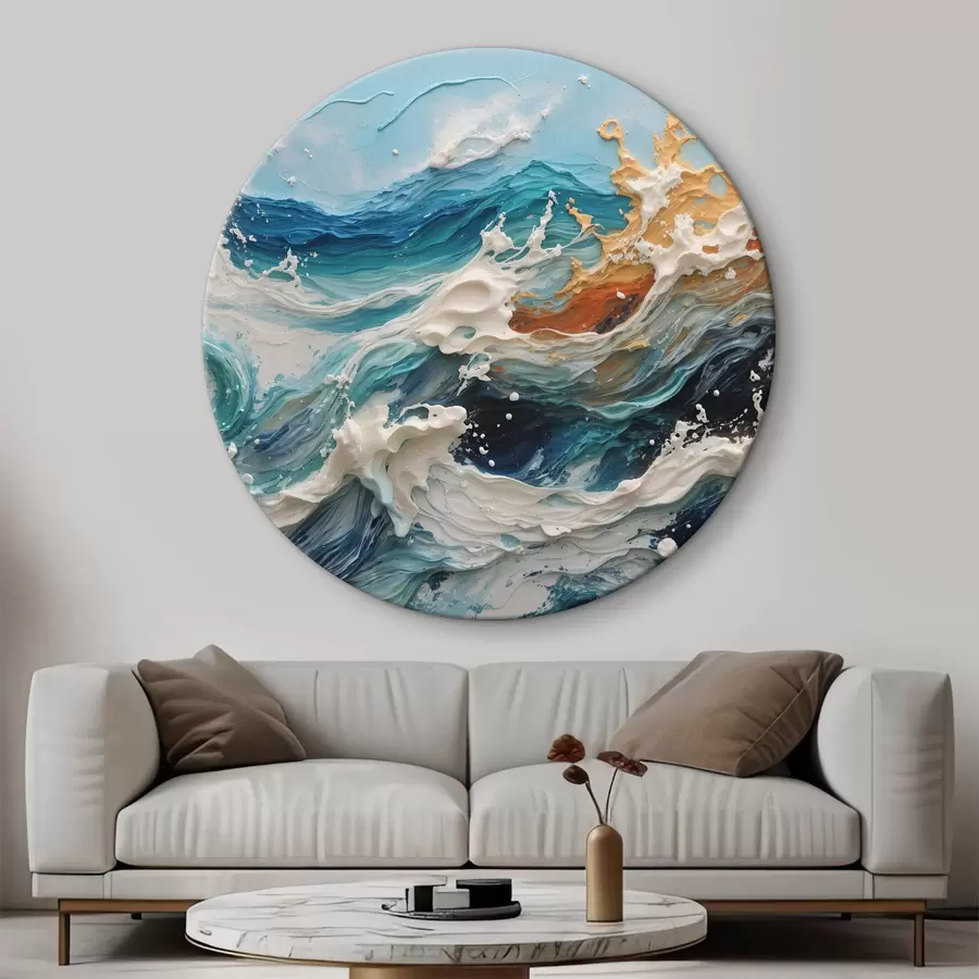 Glezna Putojoša jūras eļļa r35658