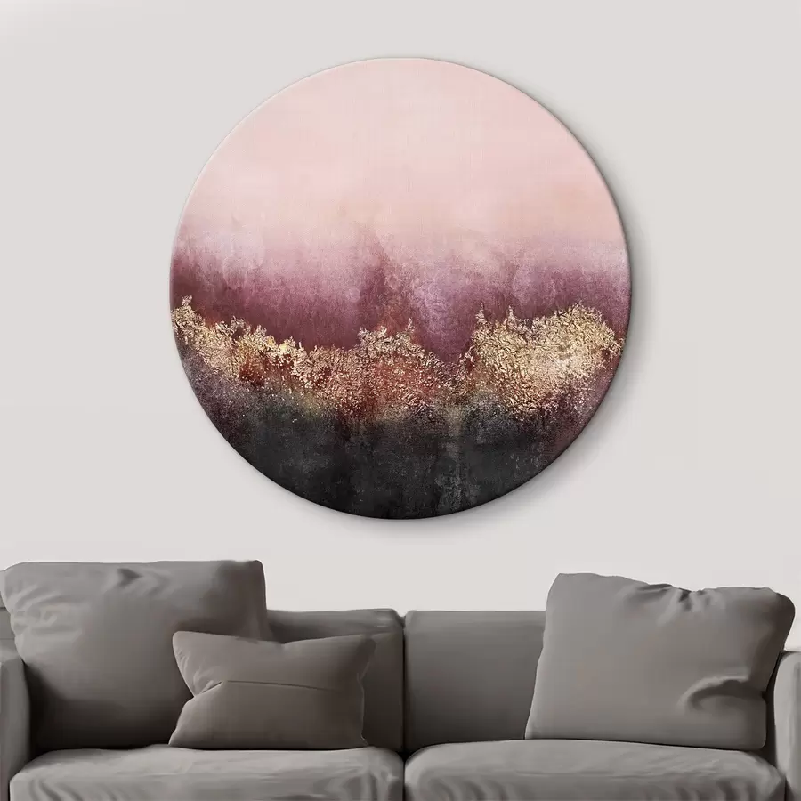 Glezna Bordova un melna abstrakcija r35848