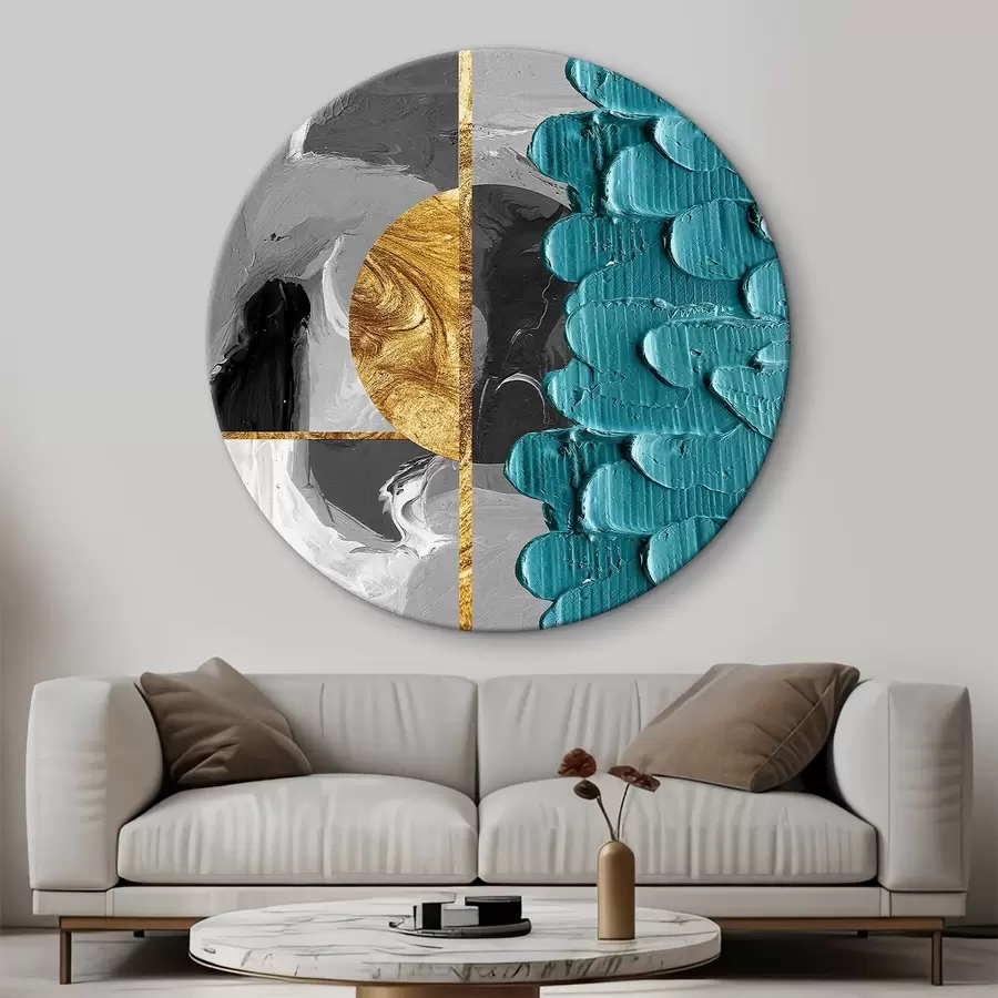 Glezna Abstraktās mākslas fons. Eļļas krāsa uz audekla un tekstūra r36288