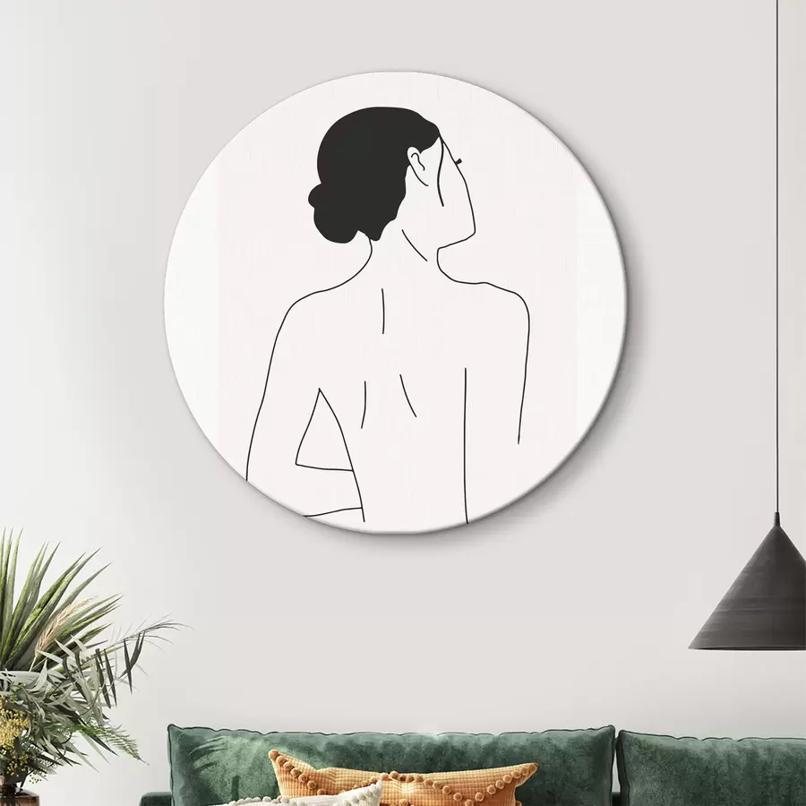 Glezna Kontemplācija minimālisma līnijās r36464