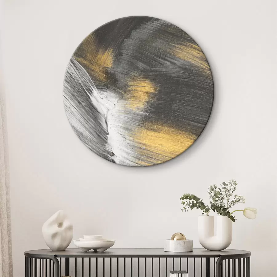 Glezna Metāliski otas triepieni savijas viens ar otru r36673