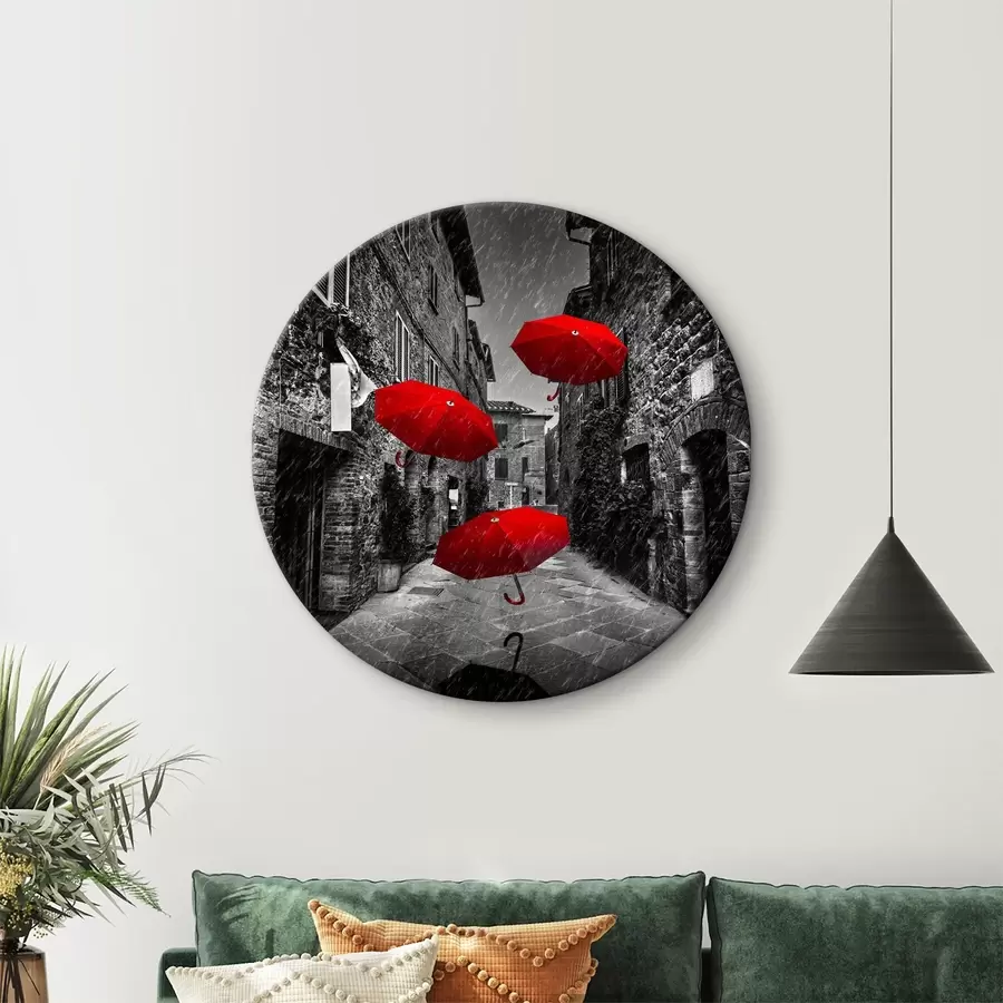 Glezna Sarkanie lietussargi r36707