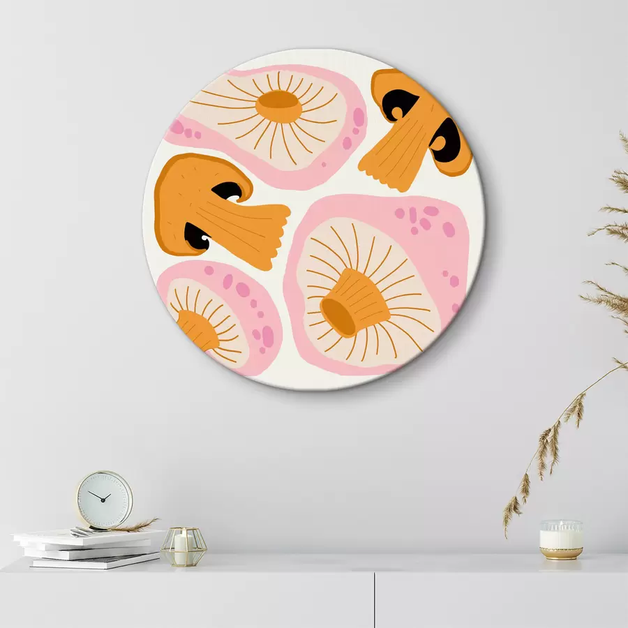 Glezna Dažādu formu sēņu grupa r36865