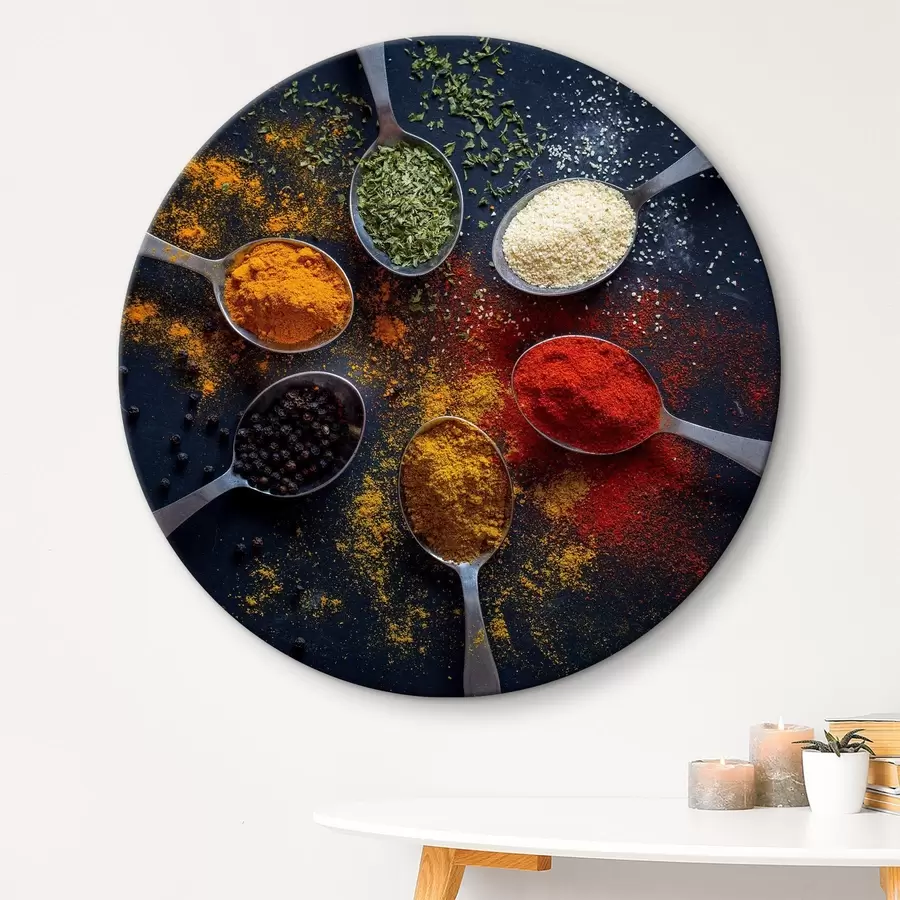 Glezna Karotīšu grupa ar dažādām garšvielām r37046