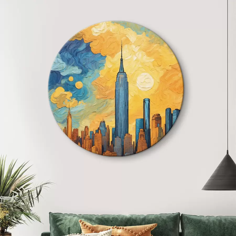 Glezna Pilsētas panorāmas gleznošana r37121