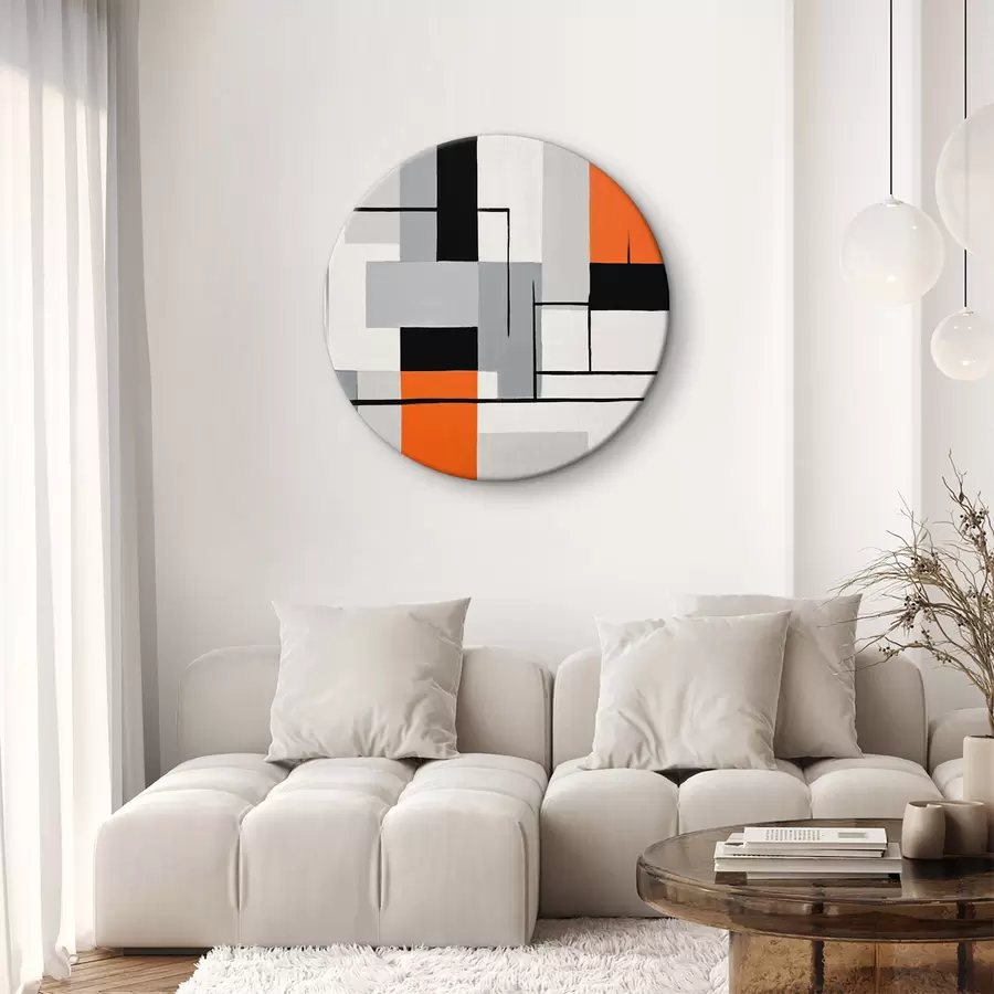 Glezna Ģeometriskā abstrakcija r37278