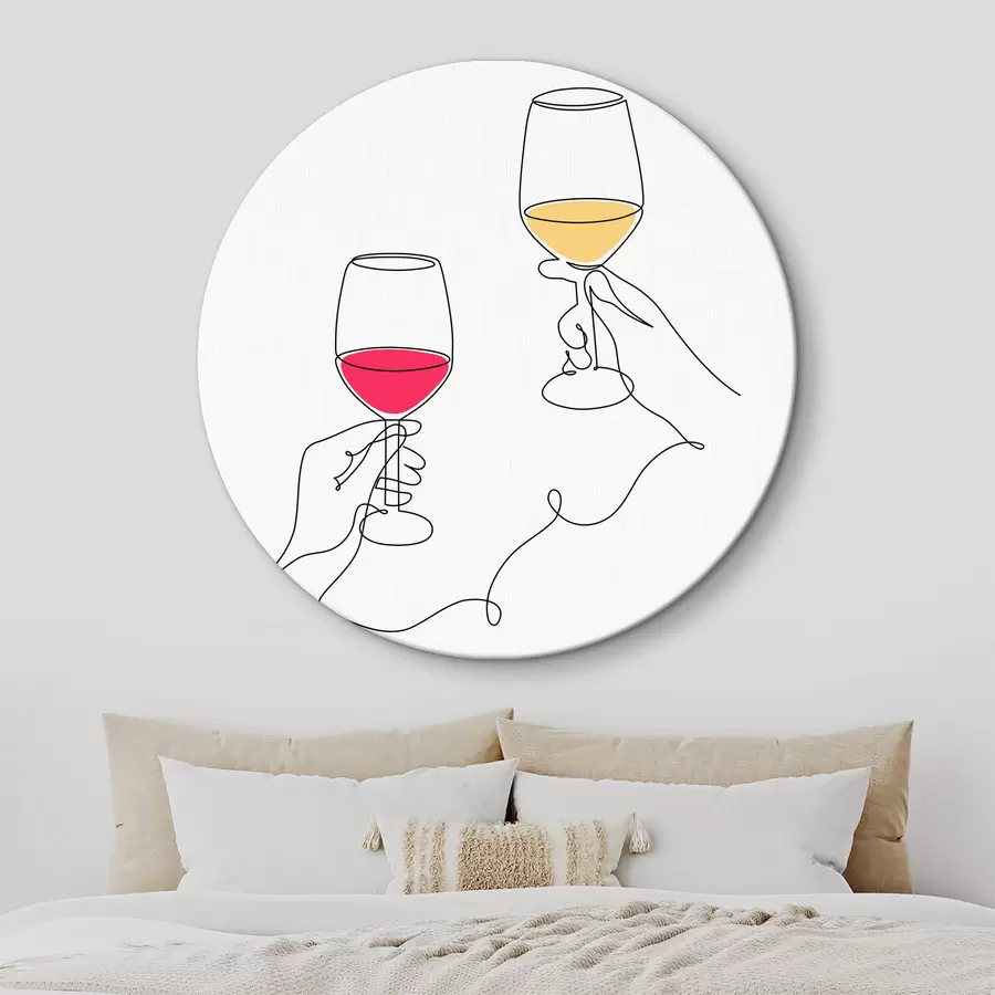 Glezna Dzersim par draudzību un labiem laikiem r37746