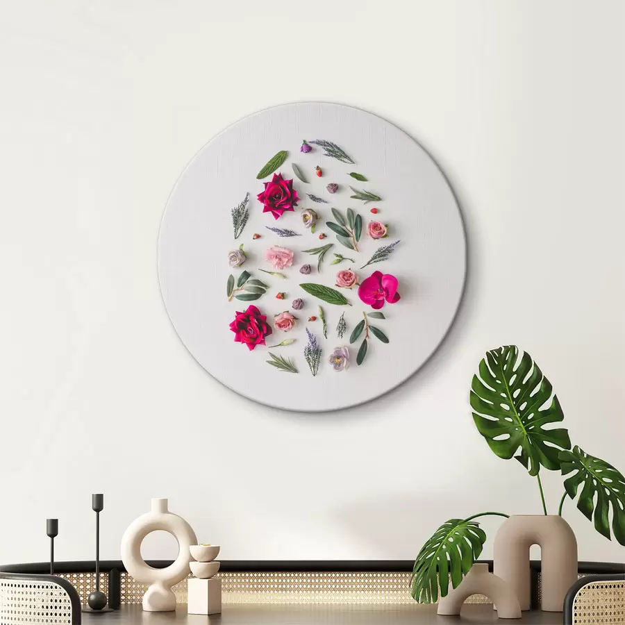 Glezna Spilgta ziedu kompozīcija r37758