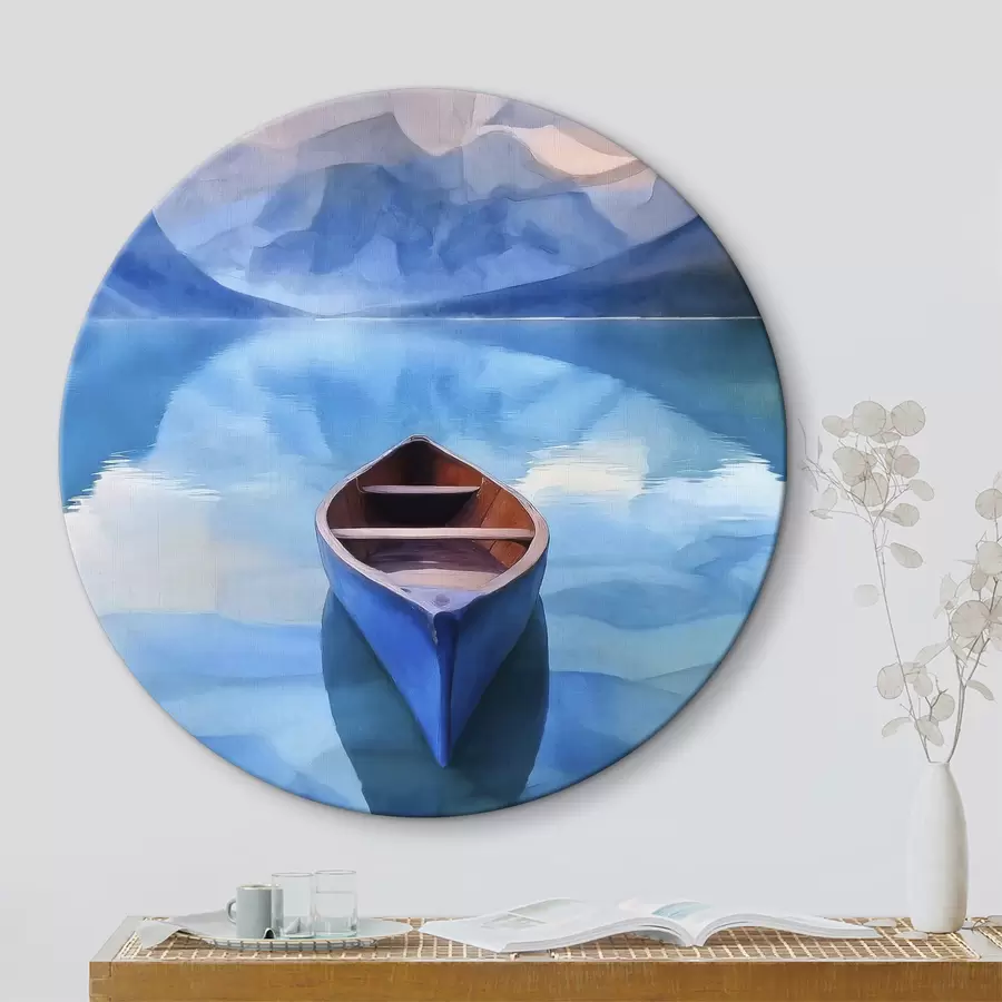 Glezna Laiva uz ezera r37819