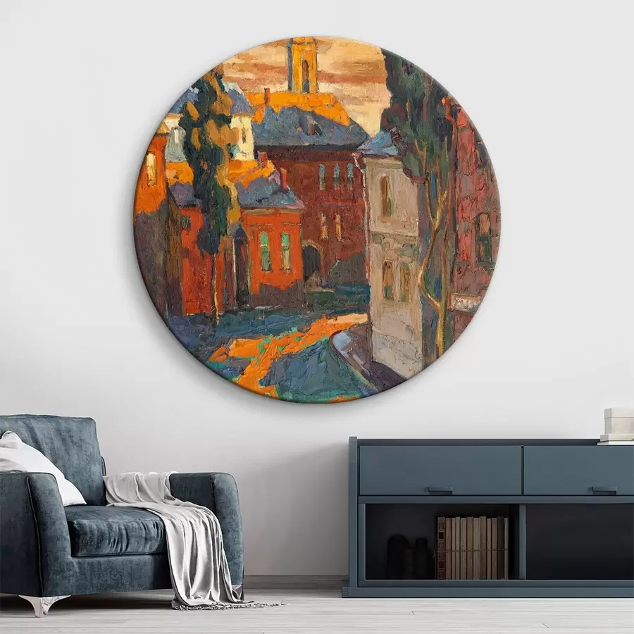 Glezna Spilgtas vakara ainas nokrāsas r37850