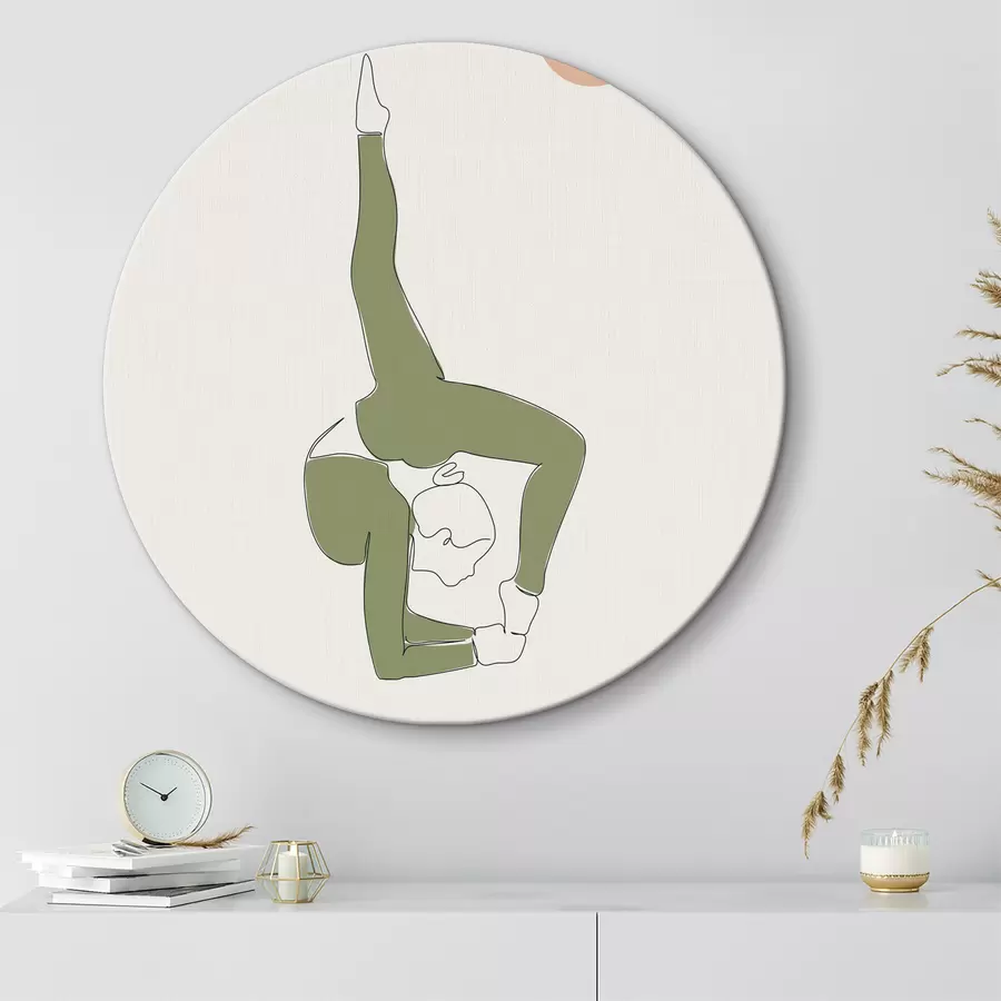 Glezna Gracioza poza zem saules r37987